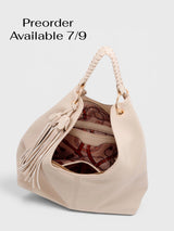 Colette - Pebbled Slouchy Hobo Bag in Premium Alt-Leather