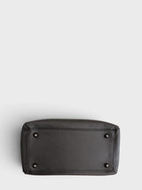 Beldaccini - Italian Leather Croc-Embossed Multi-Compartment Handle Bag