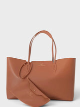 Palmira - Handmade Italian Leather Feather Lightweight Tote