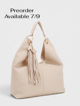 Colette - Pebbled Slouchy Hobo Bag in Premium Alt-Leather