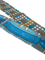 Parisian Blue Bandeau - Skinny Scarf