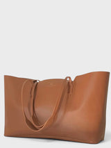 Palmira - Handmade Italian Leather Feather Lightweight Tote