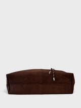 Mila - Vegan Suede Slouchy Hobo Bag with Convertible Crossbody Strap